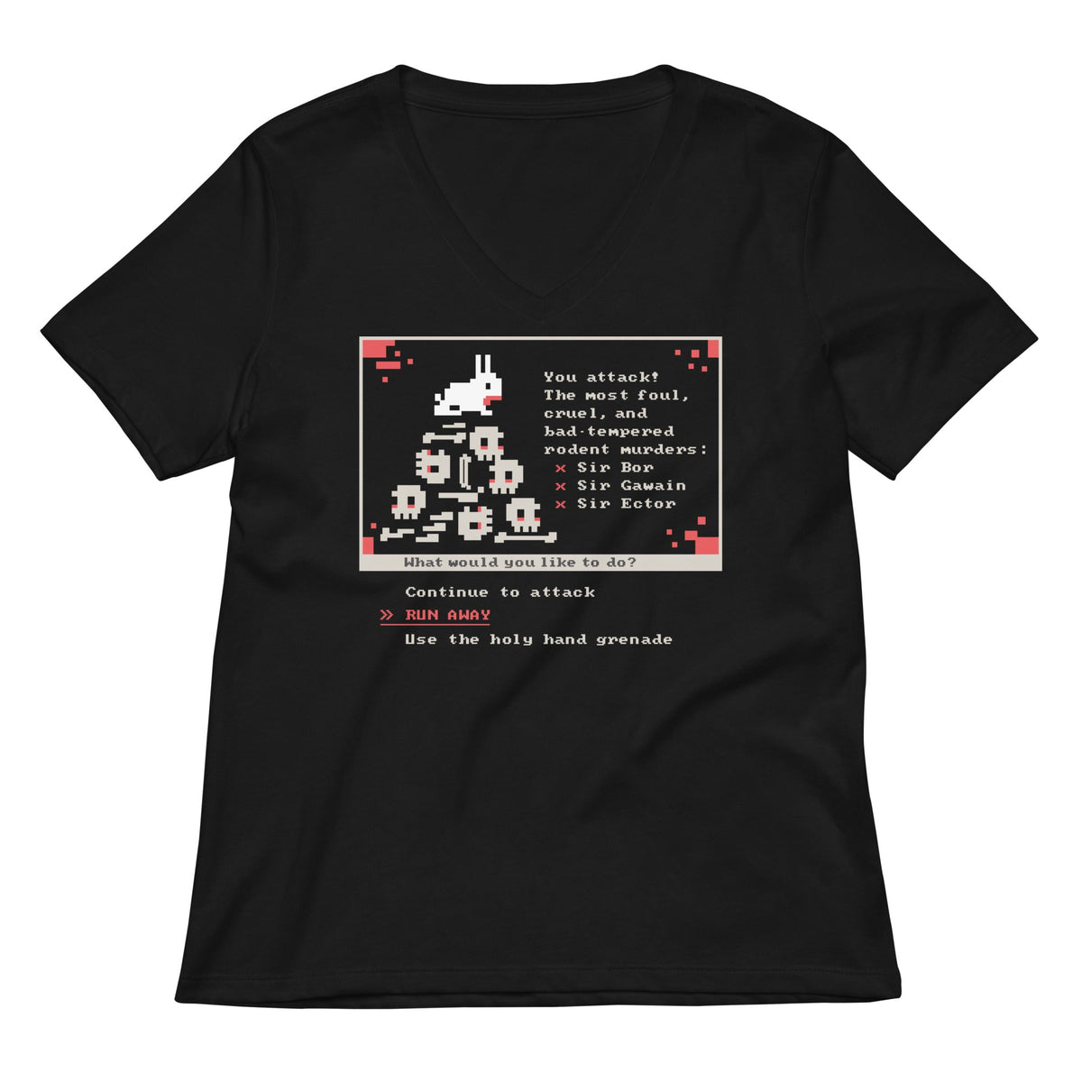 What Would You Like To Do? Women's V-Neck Tee