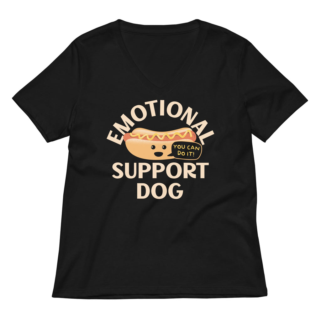 Emotional Support Dog Women's V-Neck Tee