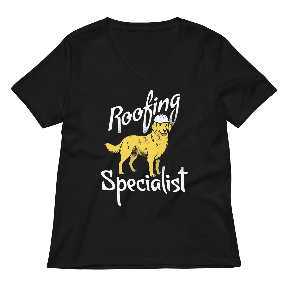 Roofing Specialist Women's V-Neck Tee