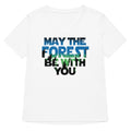 May The Forest Be With You Women's V-Neck Tee
