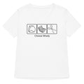 Choose Wisely Women's V-Neck Tee