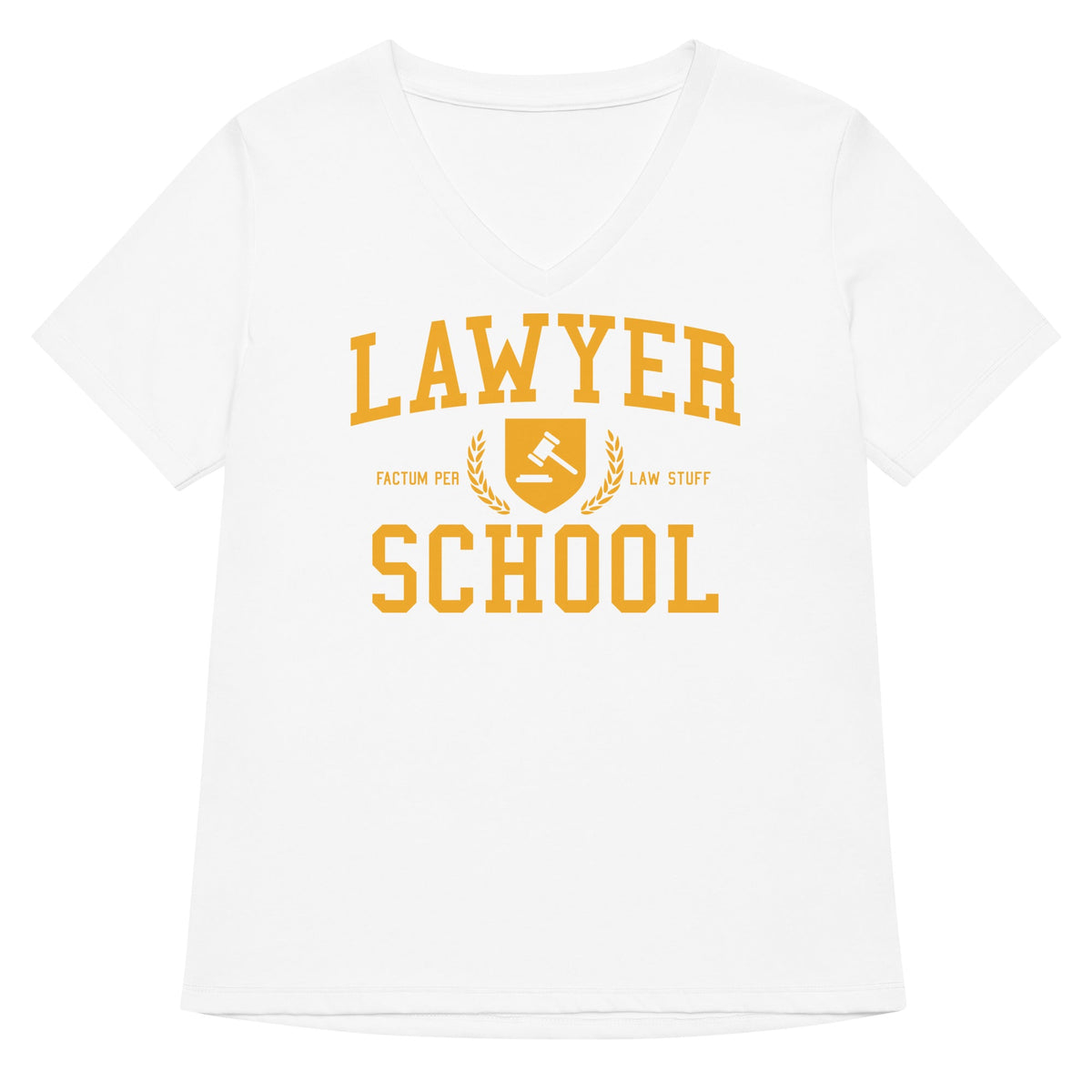 Lawyer School Women's V-Neck Tee