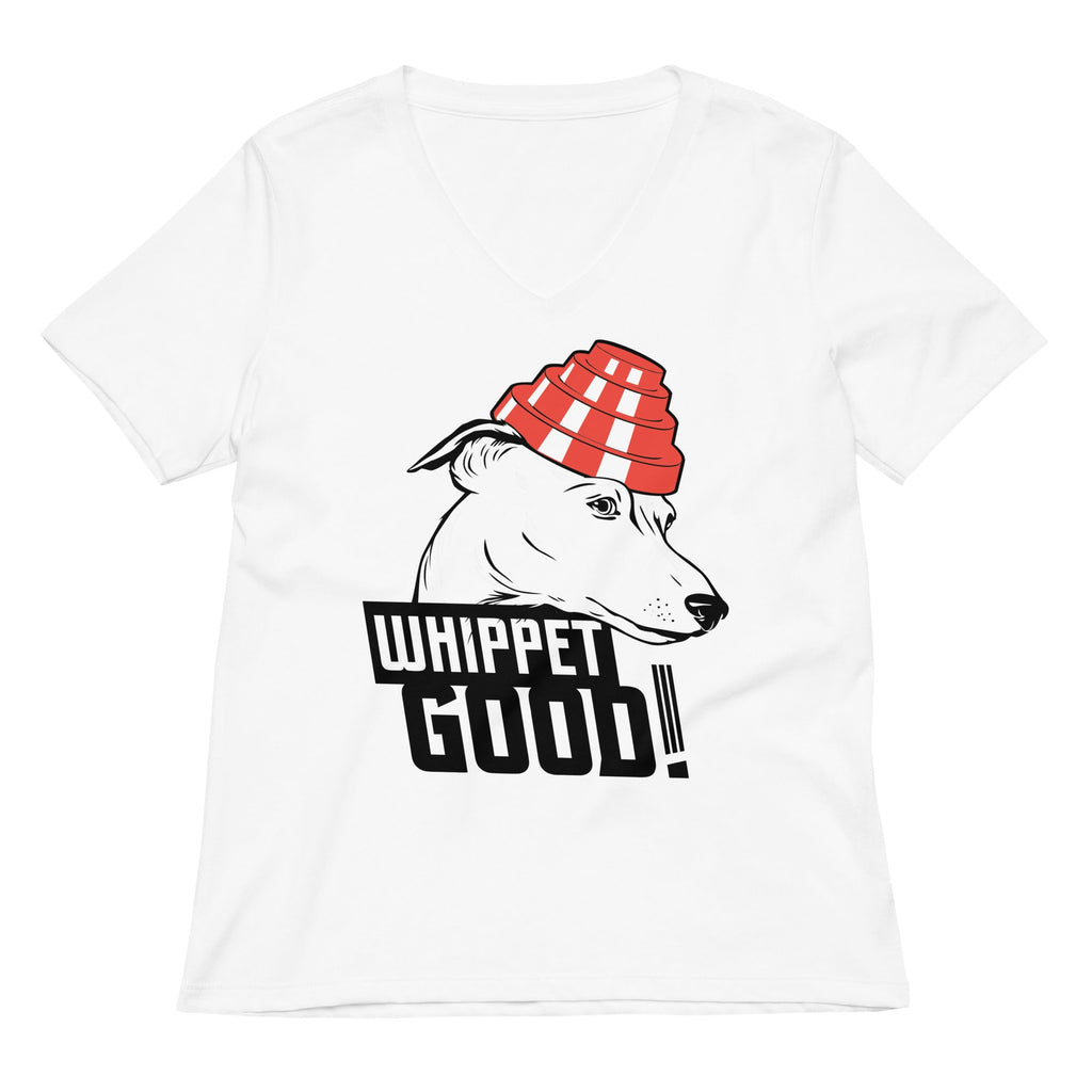 Whippet Good! Women's V-Neck Tee