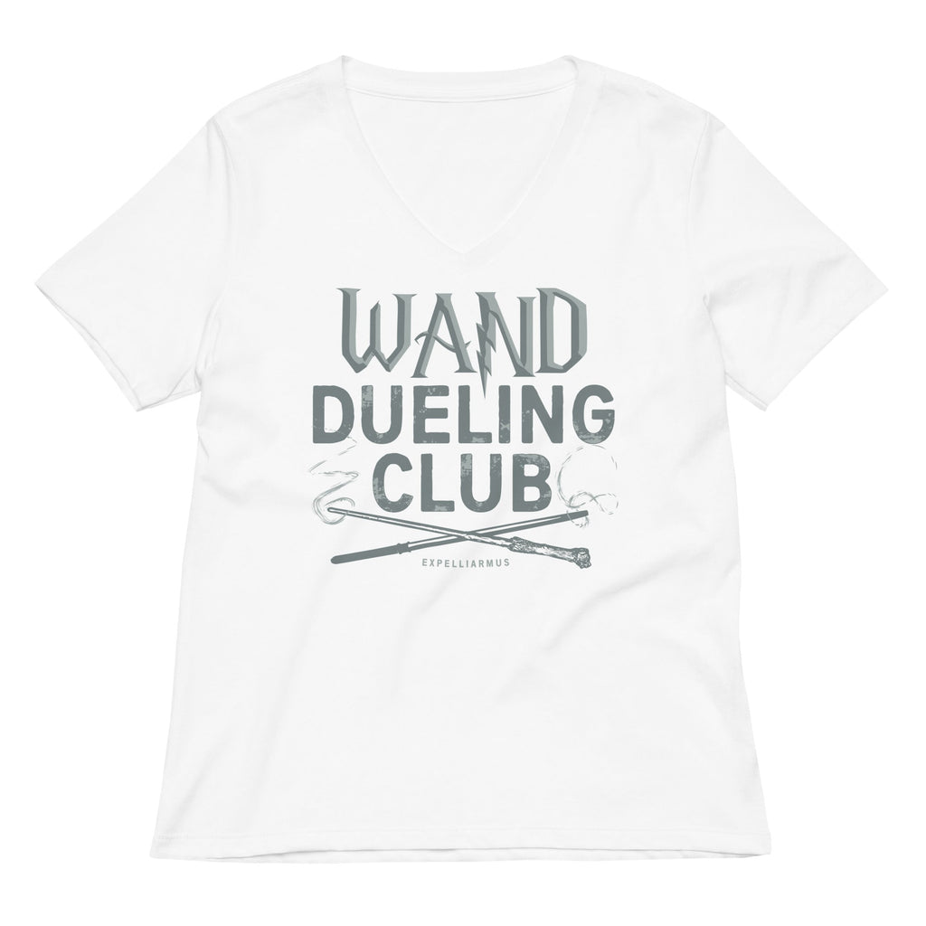 Wand Dueling Club Women's V-Neck Tee