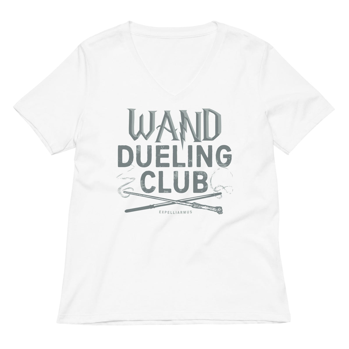 Wand Dueling Club Women's V-Neck Tee