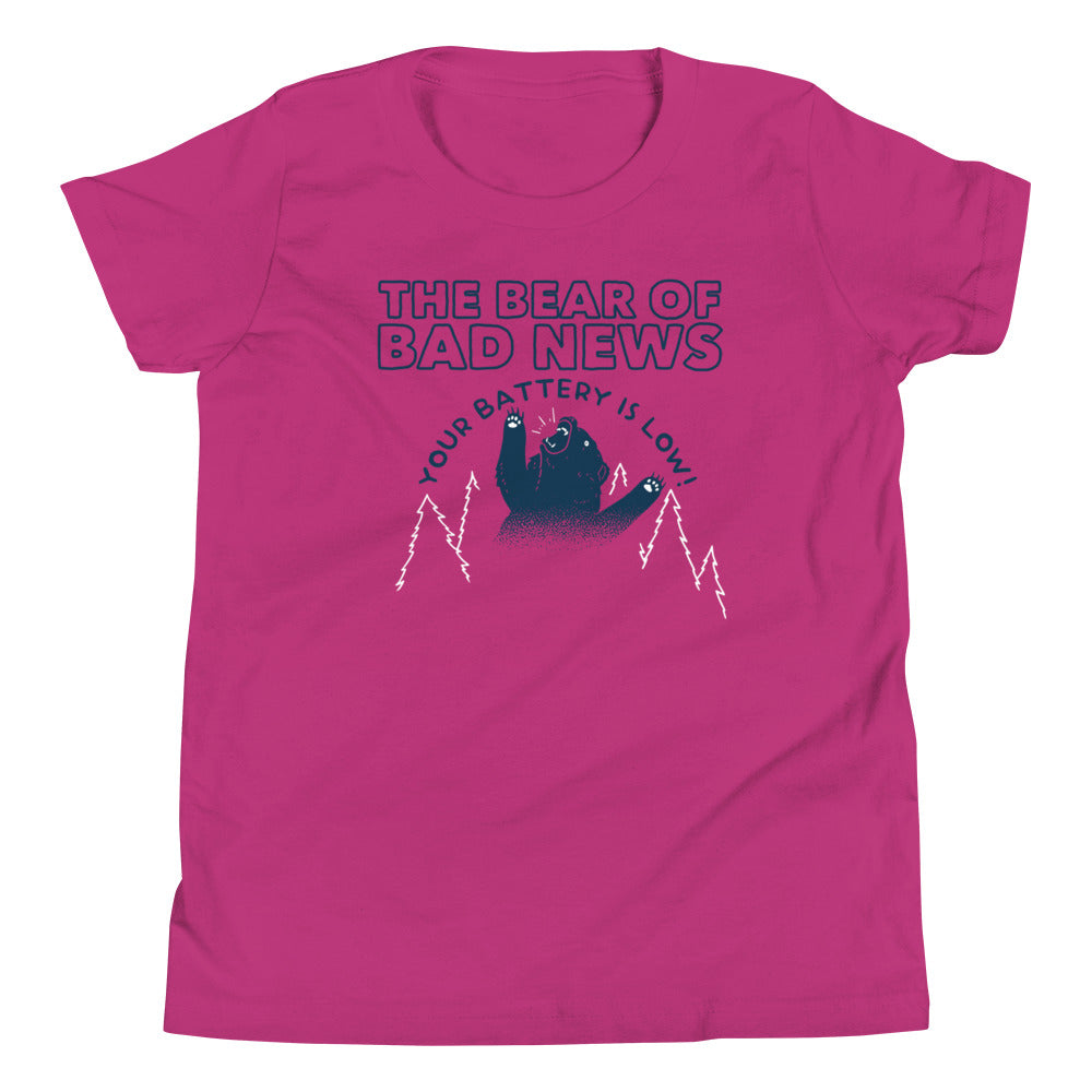 The Bear Of Bad News Kid's Youth Tee
