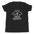 I'm Not Procrastinating, It's A Side Quest Kid's Youth Tee