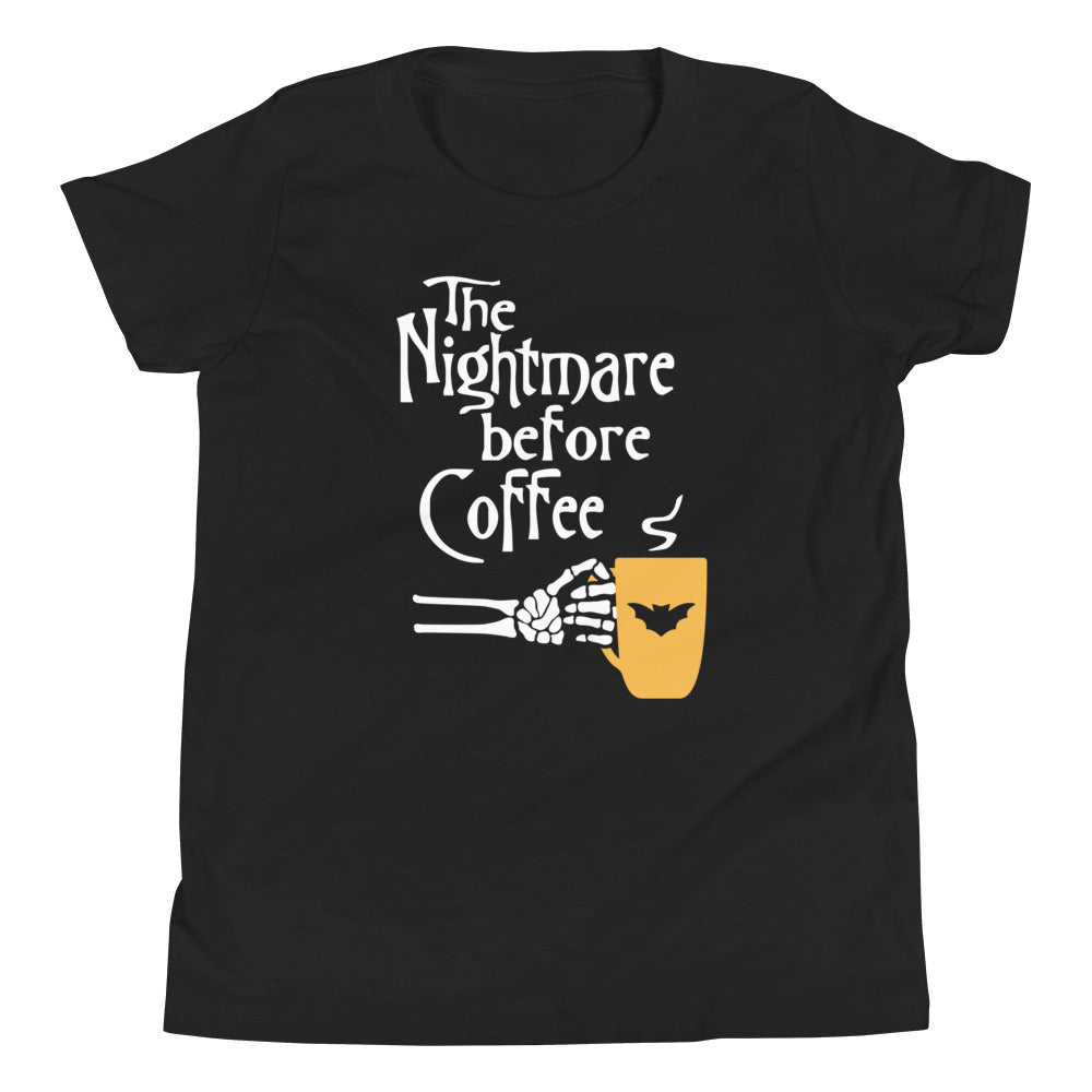 The Nightmare Before Coffee Kid's Youth Tee