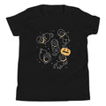 Cat Halloween In Space Kid's Youth Tee