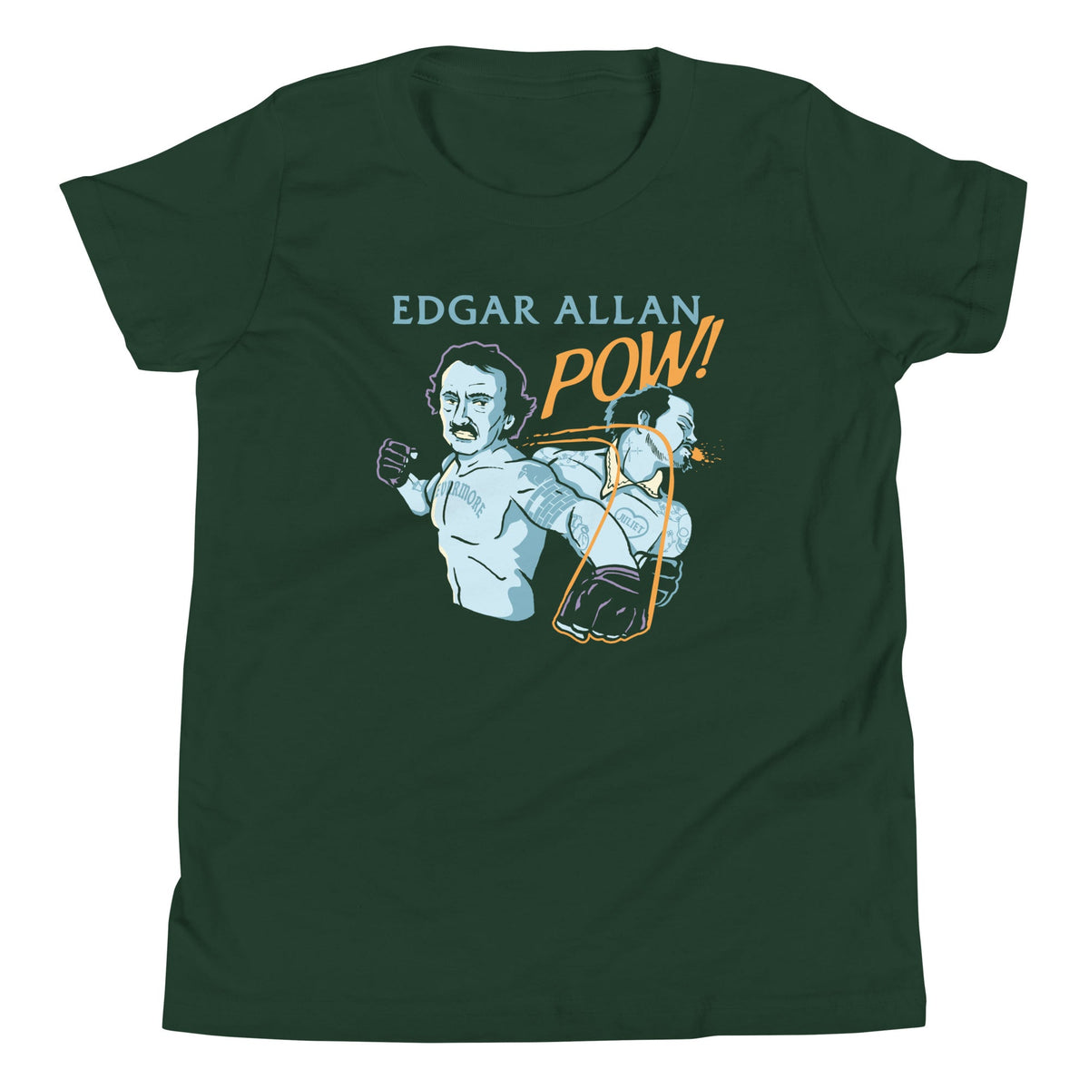 Edgar Allan Pow! Kid's Youth Tee