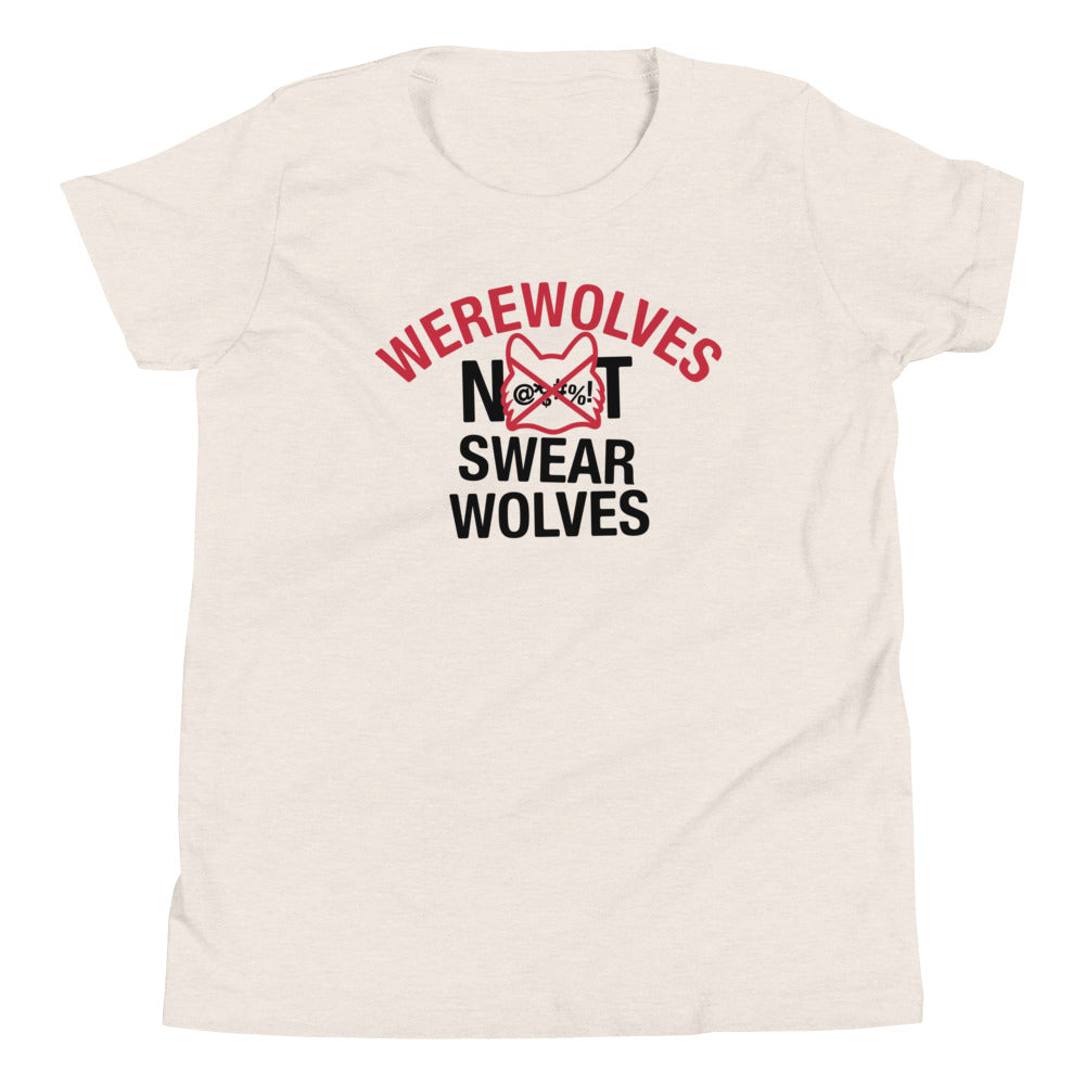 Werewolves Not Swearwolves Kid's Youth Tee