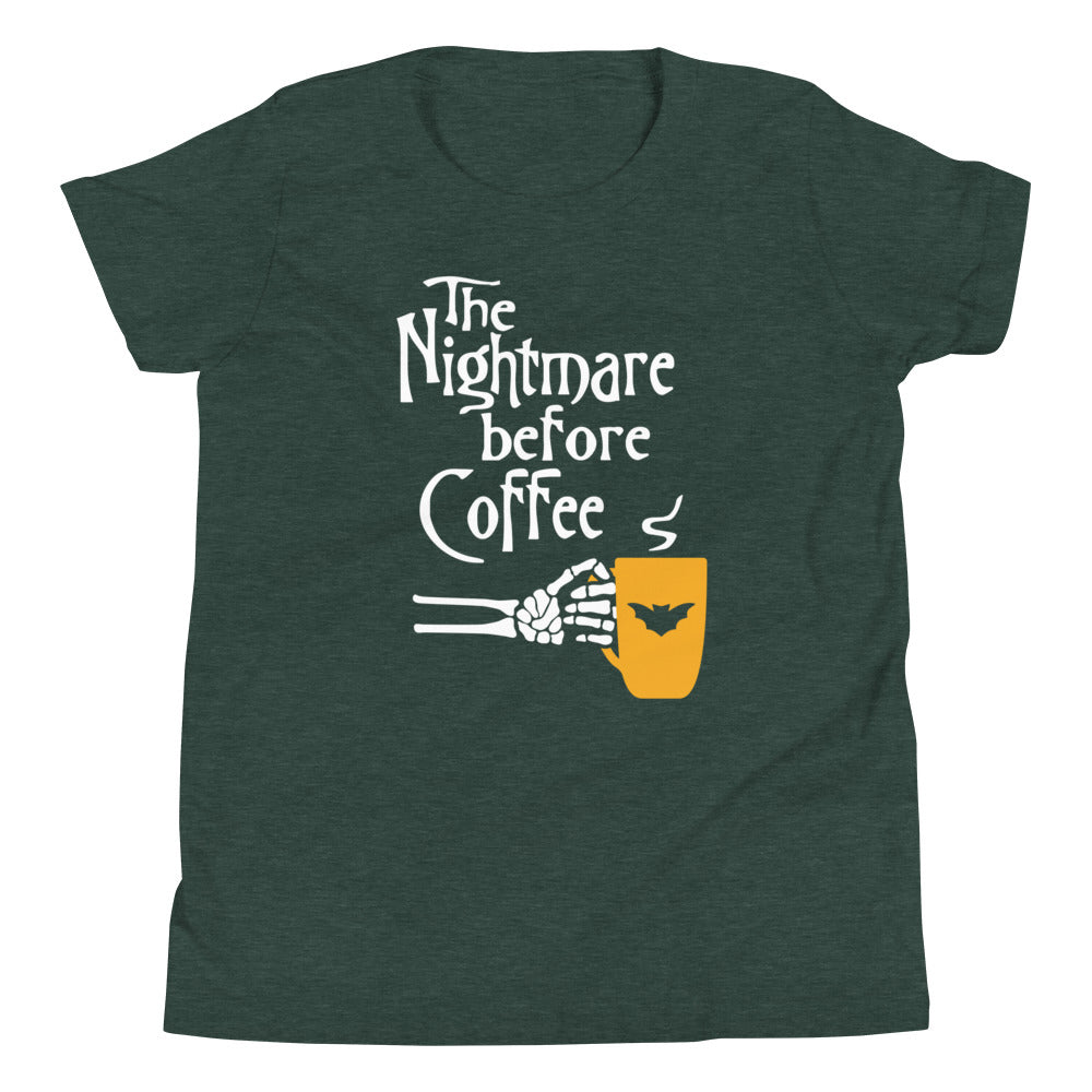 The Nightmare Before Coffee Kid's Youth Tee