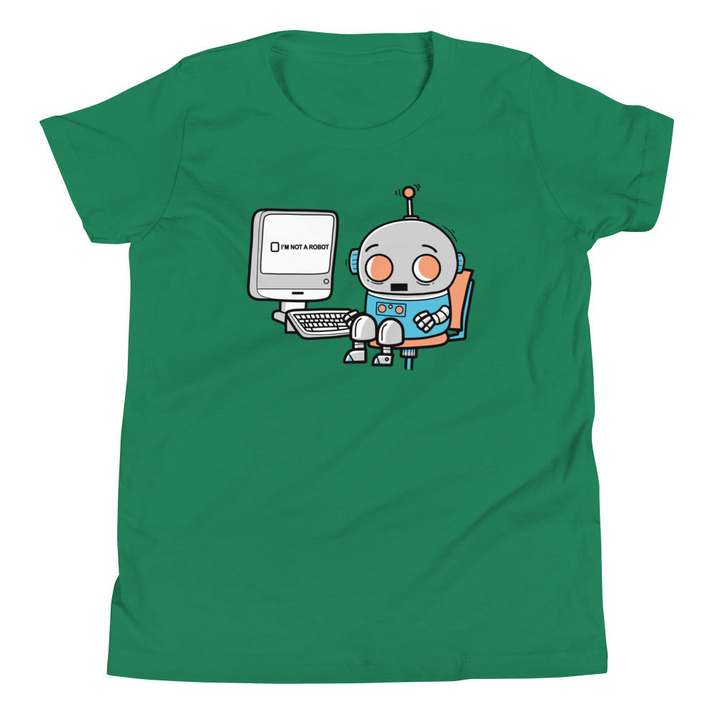 Robot Captcha Kid's Youth Tee
