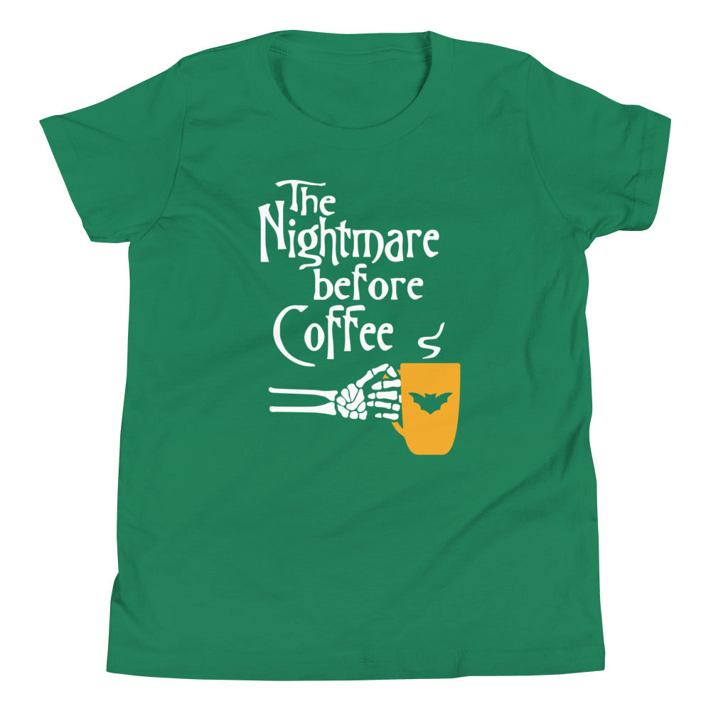 The Nightmare Before Coffee Kid's Youth Tee