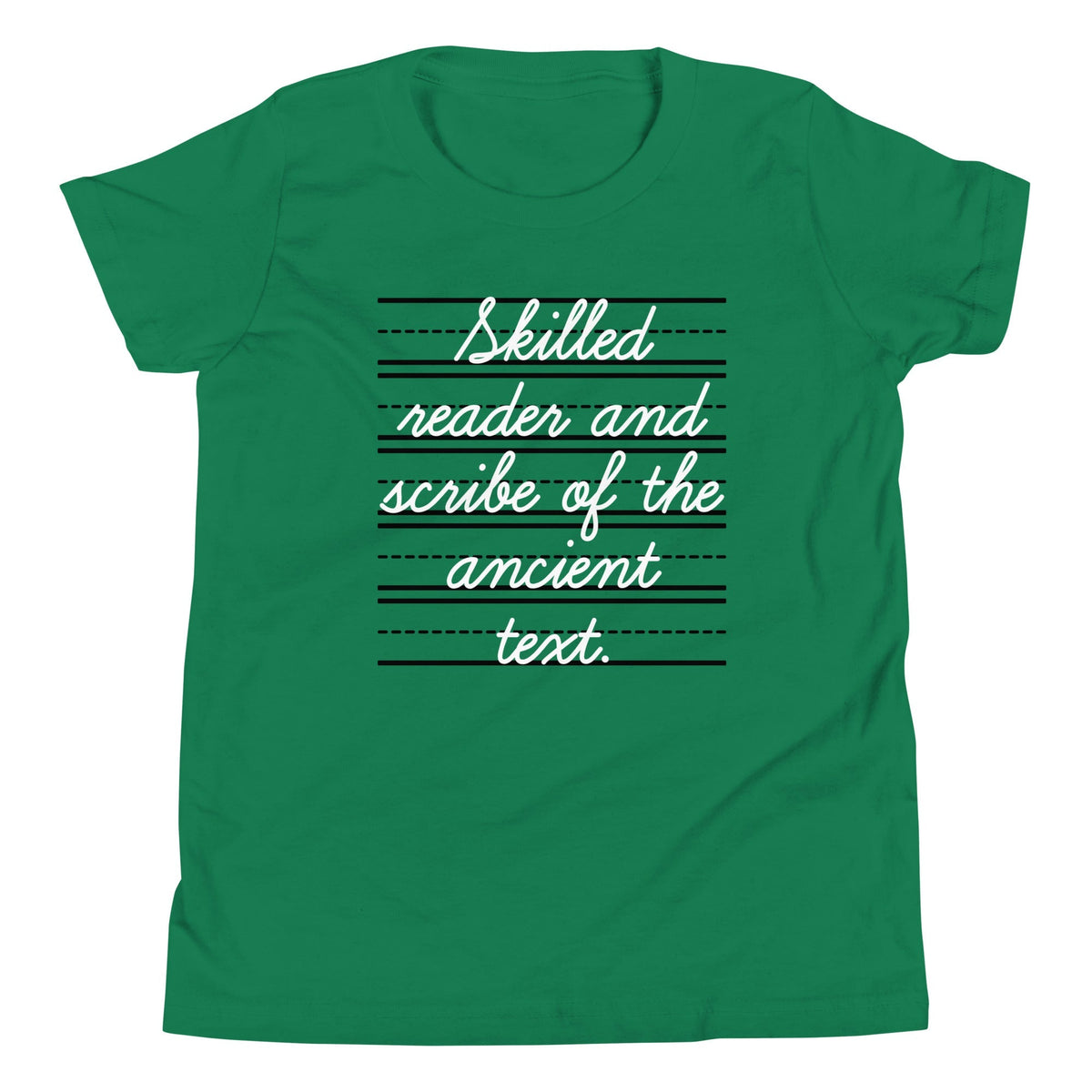 Skilled Reader And Scribe Of The Ancient Text Kid's Youth Tee