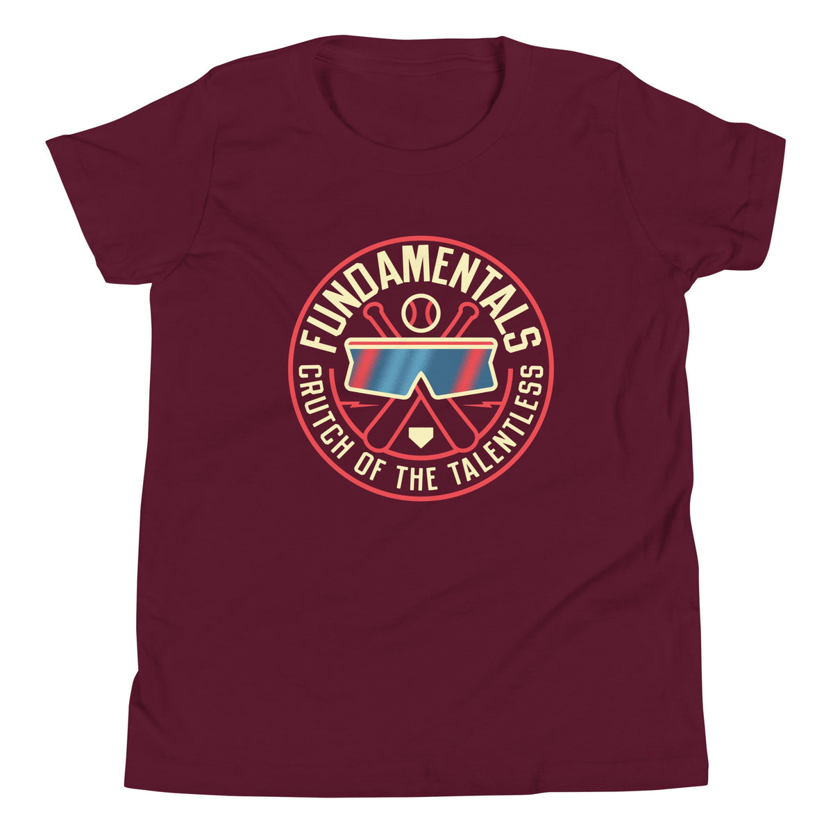 Fundamentals Crutch Of The Talentless Kid's Youth Tee