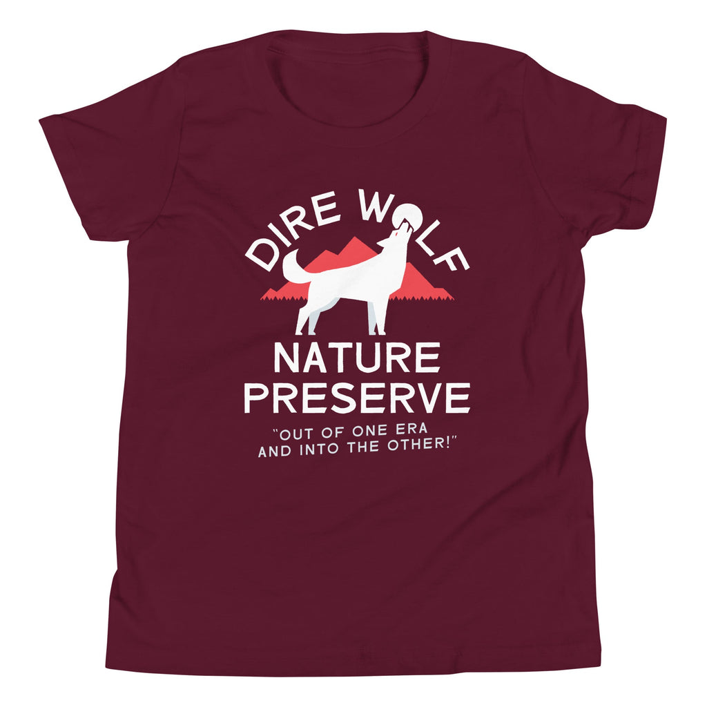 Dire Wolf Nature Preserve Kid's Youth Tee