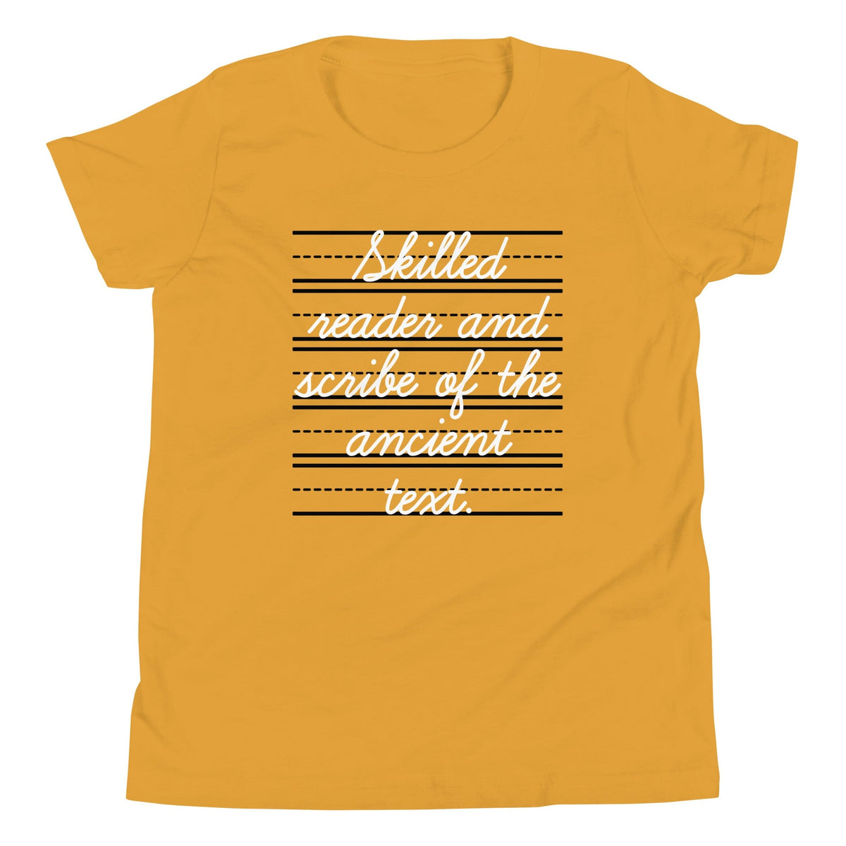 Skilled Reader And Scribe Of The Ancient Text Kid's Youth Tee