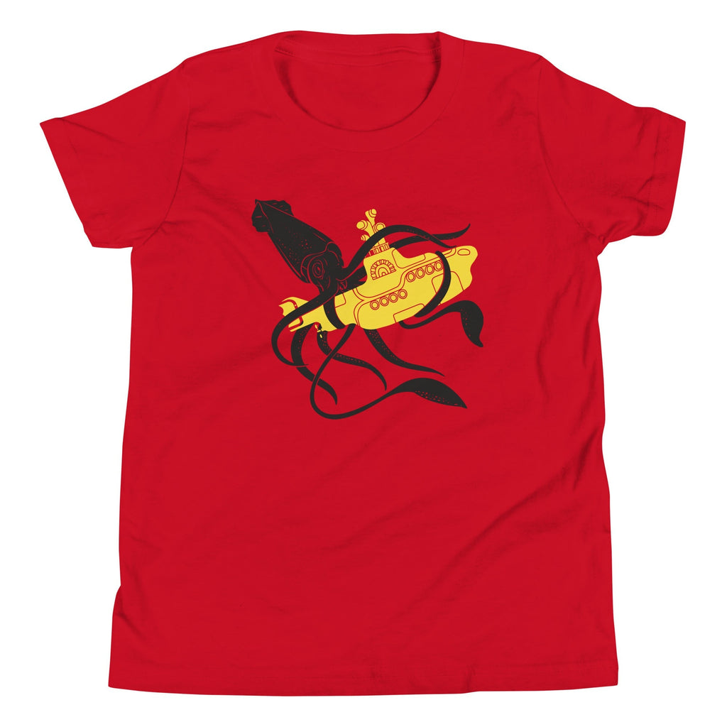 Squid Sub Battle Kid's Youth Tee