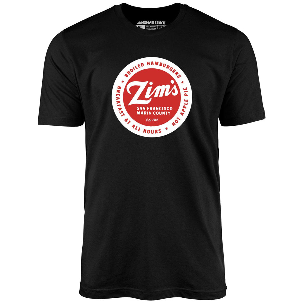 Zim's Hamburgers - San Francisco, CA - Vintage Restaurant - Unisex