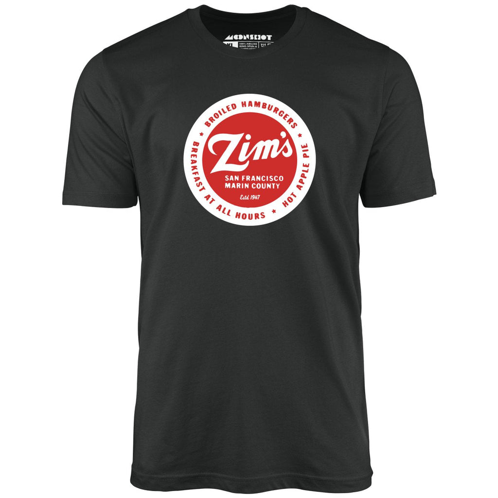 Zim's Hamburgers - San Francisco, CA - Vintage Restaurant - Unisex