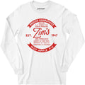 Zim's Hamburgers v4 - San Francisco, CA - Vintage Restaurant - Long Sleeve